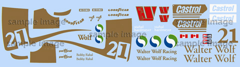 1978 Wolf Rahal Decals