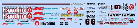 Michael Andretti decals