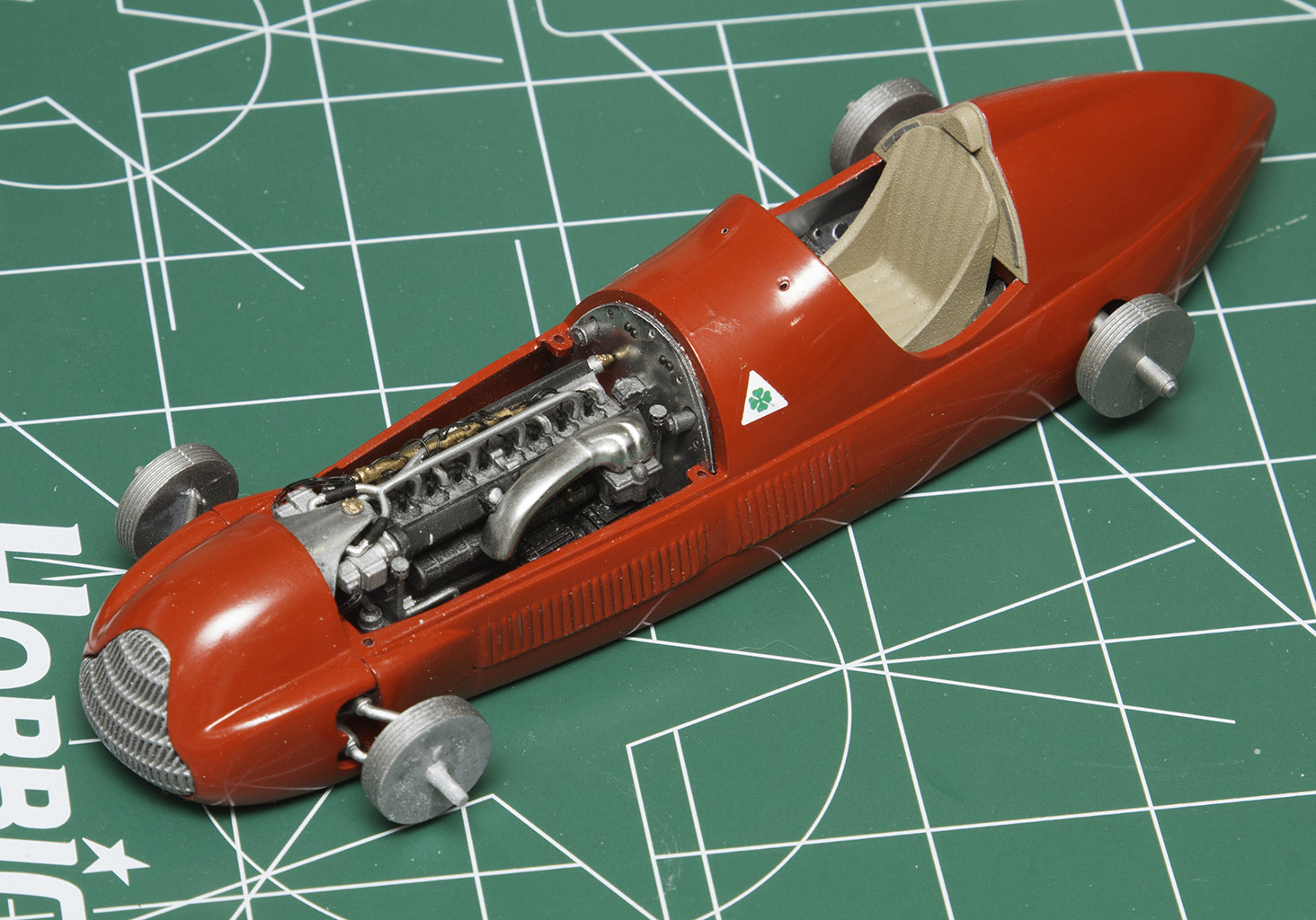 Merit Alfa 158 update kit... Open Wheel Racing Modeling