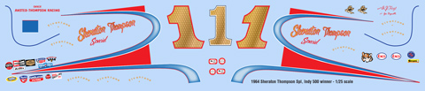 1964 Sheraton Thompson Decals
