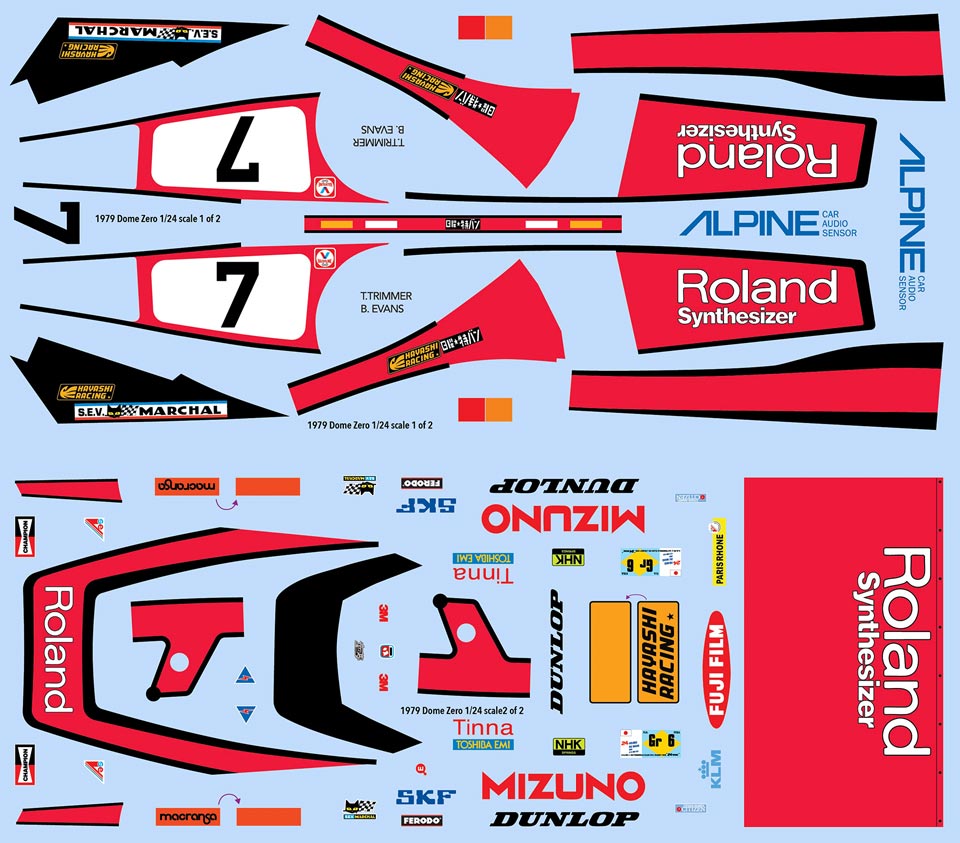 1981 Lois Jeans Decals