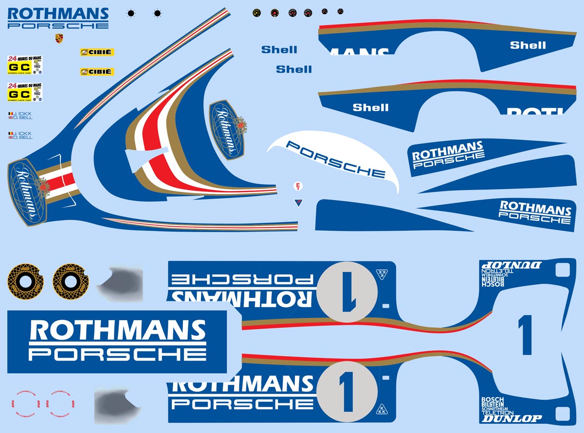 1982 Rothmans Porsche 956