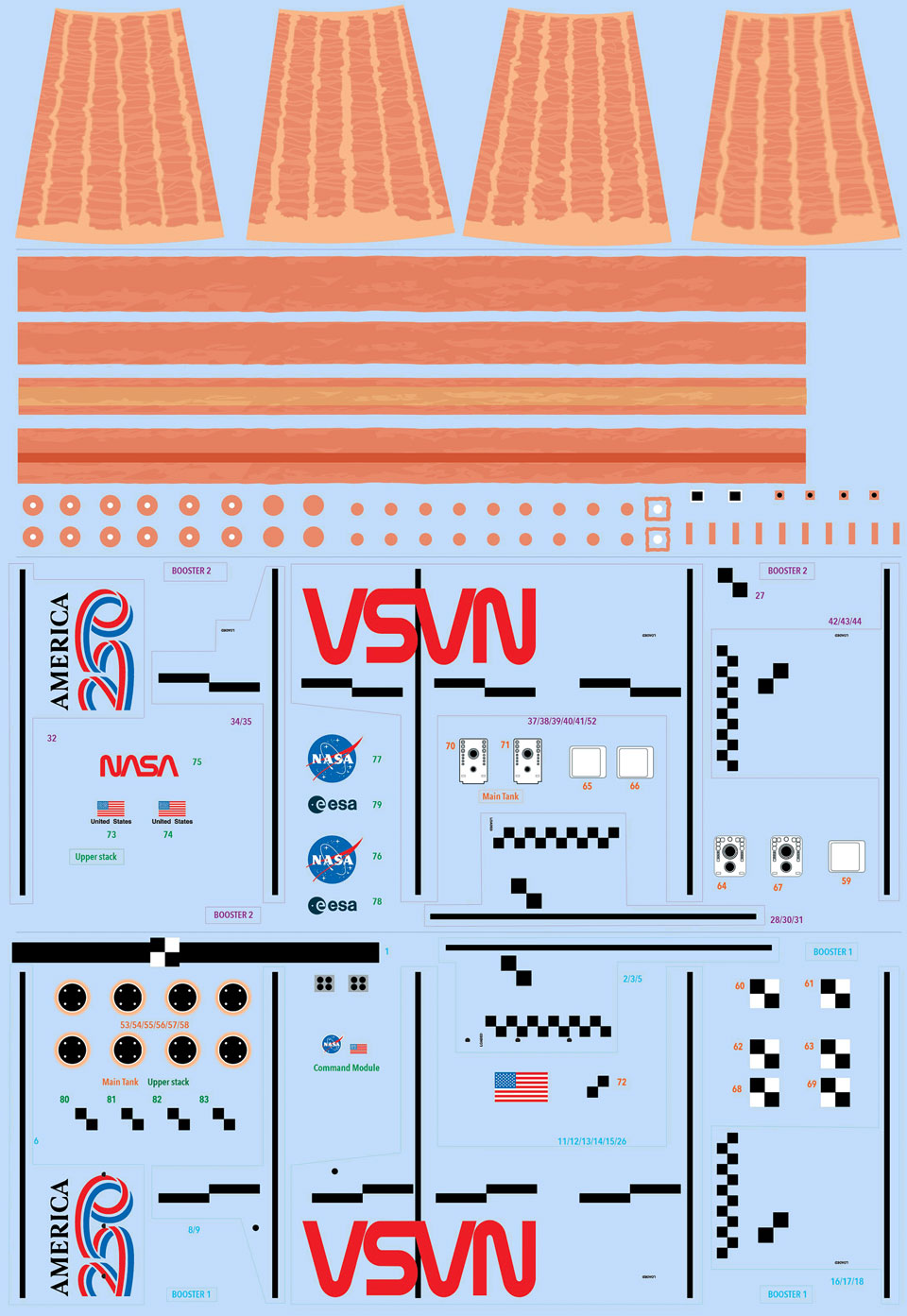 Artemis II Decals