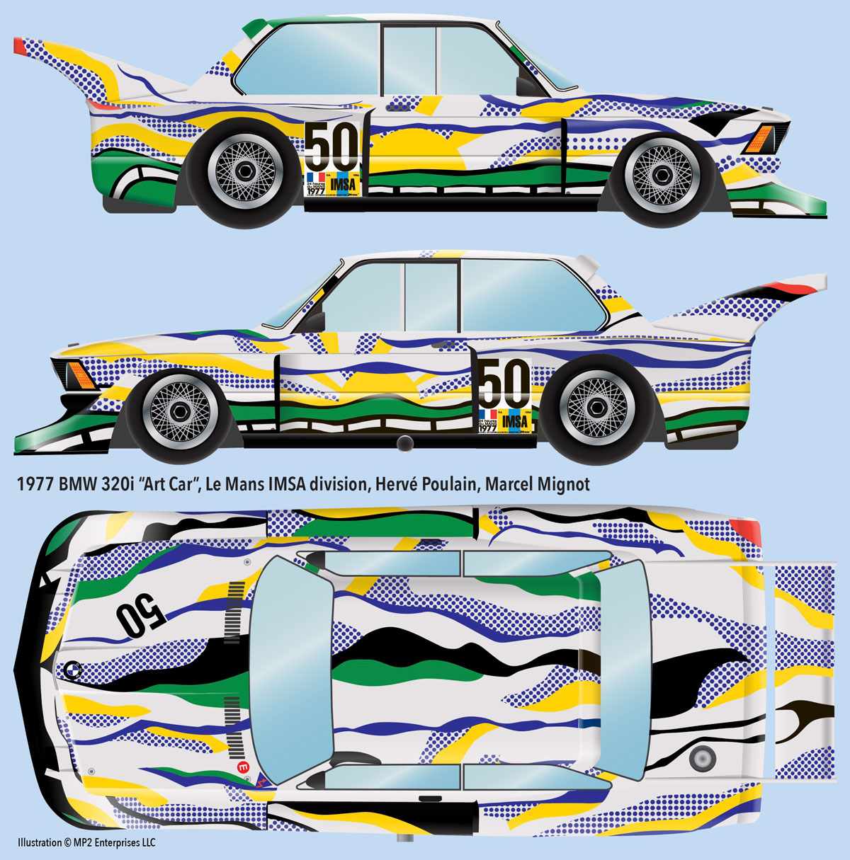 Miniature Luso Toys BMW 320 Blanche, Décos Wurth, échelle 1/43, Diecast, Occasion
