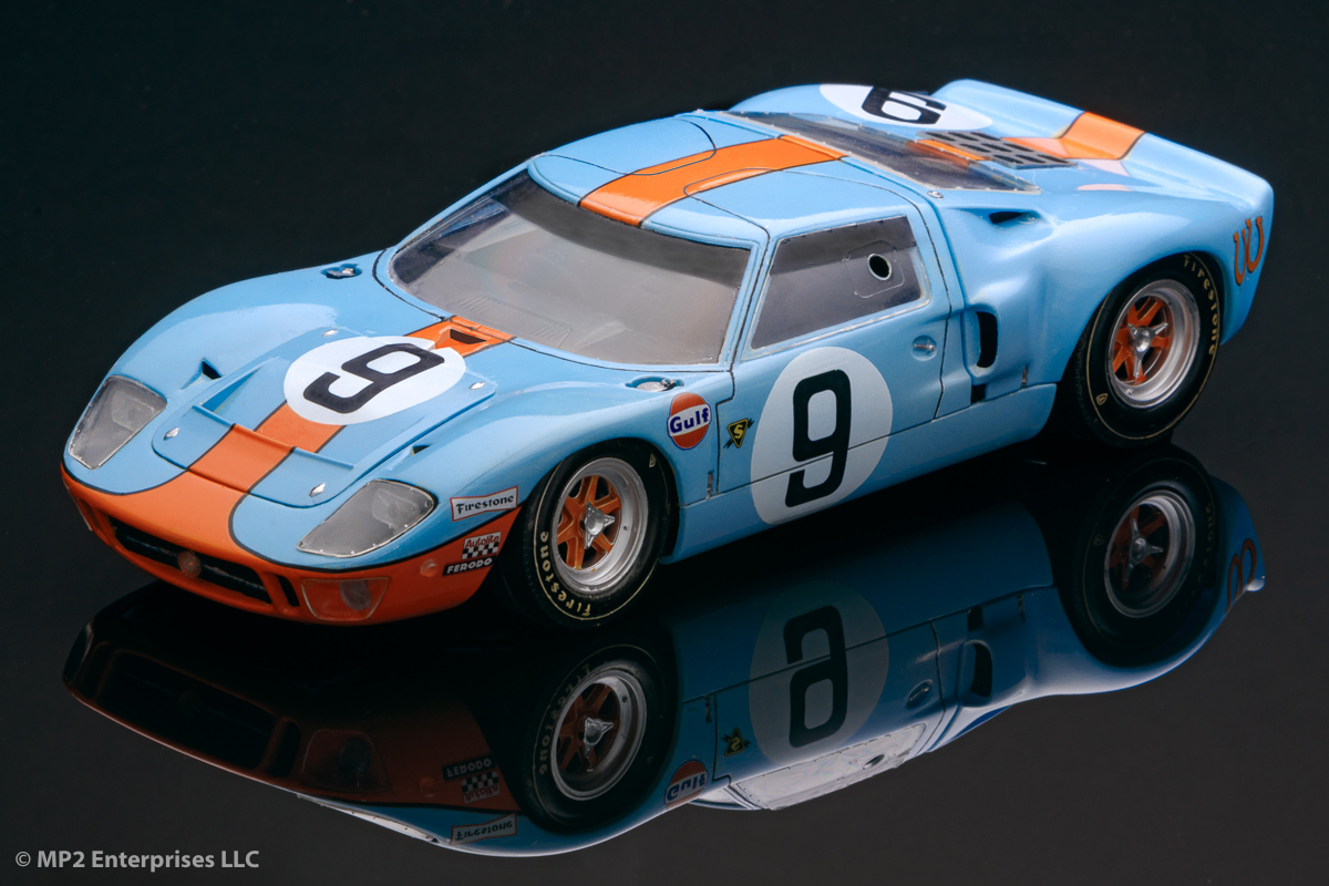 Record Kit Monté SB 1/43 - Ford GT40 Gulf N°9 Winner Le Mans 1968 | UK Record Kit Monté SB 1/43 - Ford GT40 Gulf N°9 Winner Le Mans 1968 | UK